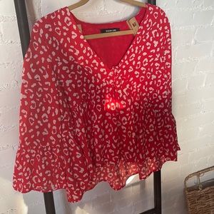 Long sleeve blouse